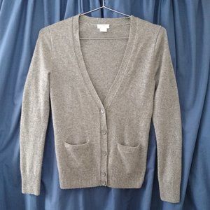 J. Crew 100% Cashmere Cardigan
